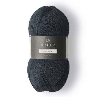 Isager Alpaca 1-100 navy