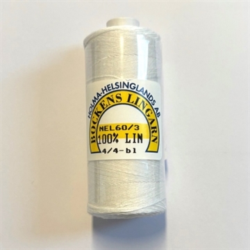 Bockens hør 60/3 4/4-bleget