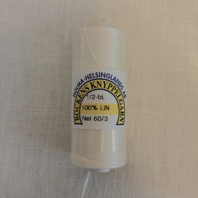 Bockens hør 60/3 ½-bleget