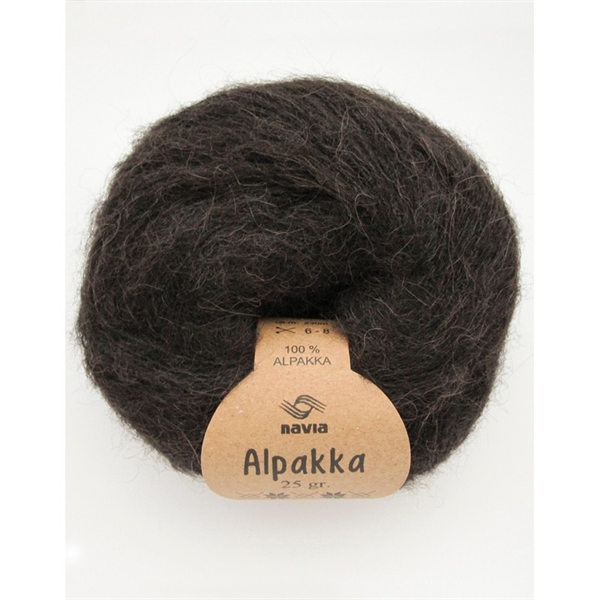 Col 806 Navia Alpaca - Mørk Brun