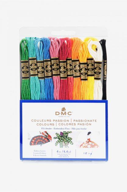 DMC Mouliné Passionate Colours - garnpakke
