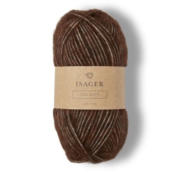Isager Soft-E8s brun