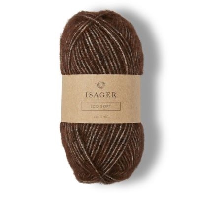 Isager Soft-E8s brun