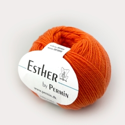 Esther by Permin 883455 mørk orange