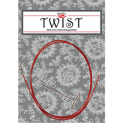 ChiaoGoo TWIST Red Cables 93 cm - MINI