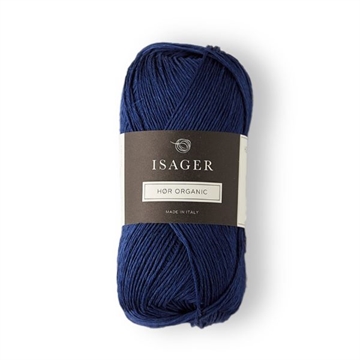 Isager Hør Organic - Indigo