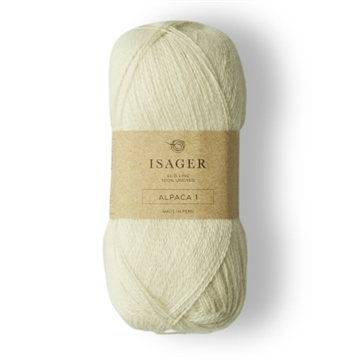 Isager Alpaca1-E0 hvid