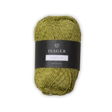Isager Bomulin_40 grøn oliven
