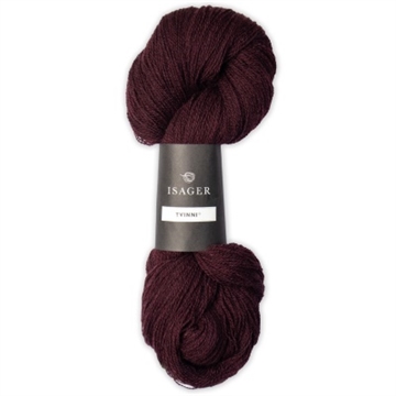 Isager Tvinni-36s Bordeaux