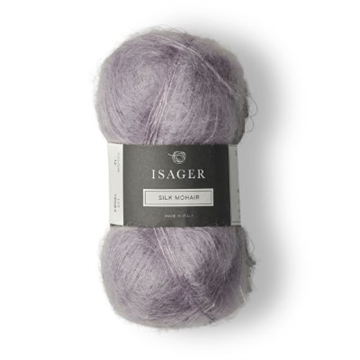 Isager Silk Mohair-12 lilla