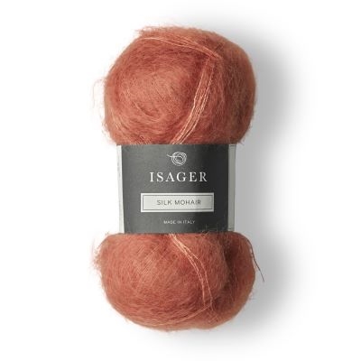 Isager Silk Mohair-28 tegl