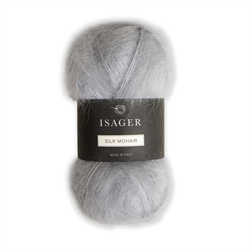 Isager Silk Mohair-48 grå - Edition
