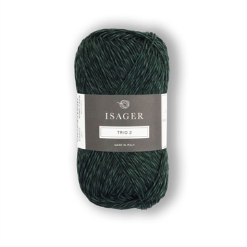 Isager TRIO 2 - bottle-green