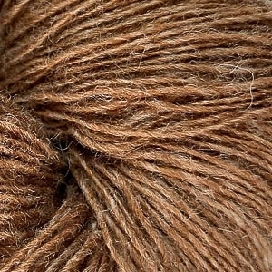 Snældan færøsk uld  1 tråde colour 6 lys brun
