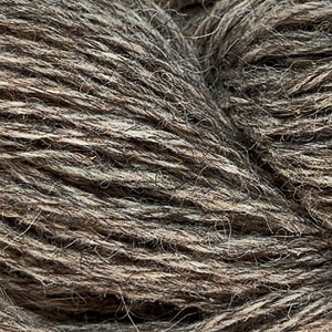 Færøsk garn 100% færøsk uld 3-trådet, dark grey, Skipstroyggjutógv, 