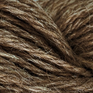 Færøsk garn 100% færøsk uld 3-trådet, lys brun, Skipstroyggjutógv, 