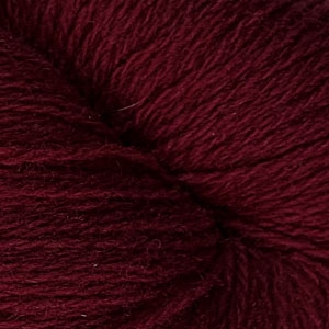 Snældan Burgundy colour 19, færøsk uld, 2-tråde